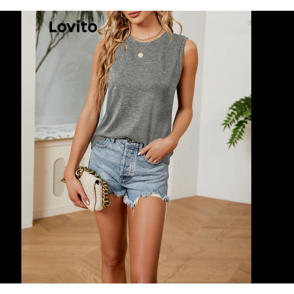 Lovito Regata Casual de Malha