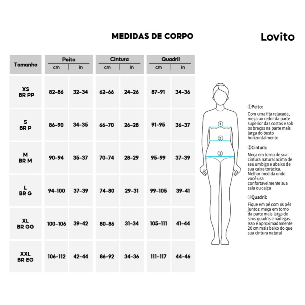 Lovito Elegante Short Plissado Básico