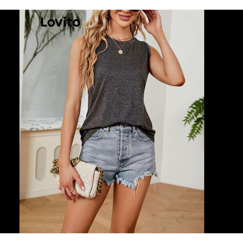 Lovito Regata Casual de Malha