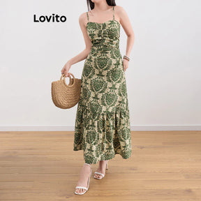Lovito Vestido Franzido [FRETE GRÁTIS]
