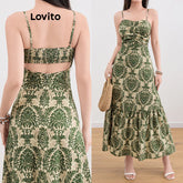 Lovito Vestido Franzido [FRETE GRÁTIS]