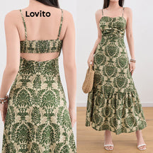 Lovito Vestido Franzido [FRETE GRÁTIS]