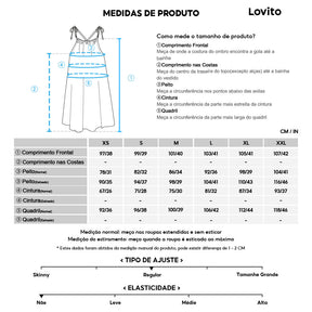 Lovito Vestido Casual Feminino Com Babados Frontais Com Botão De Bolinhas